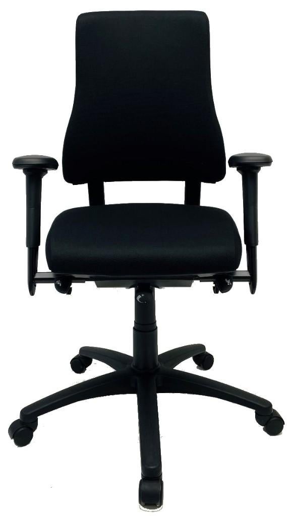 Bureaustoel bma axia pro hoge rug (Refurbished), Huis en Inrichting, Bureaustoelen, Zo goed als nieuw, Zwart, Ophalen of Verzenden