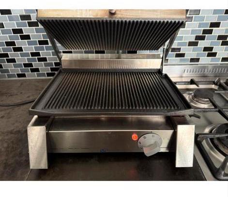 Professionele RVS Grill / Tosti Apparaat, Witgoed en Apparatuur, Grillplaten, Ophalen of Verzenden