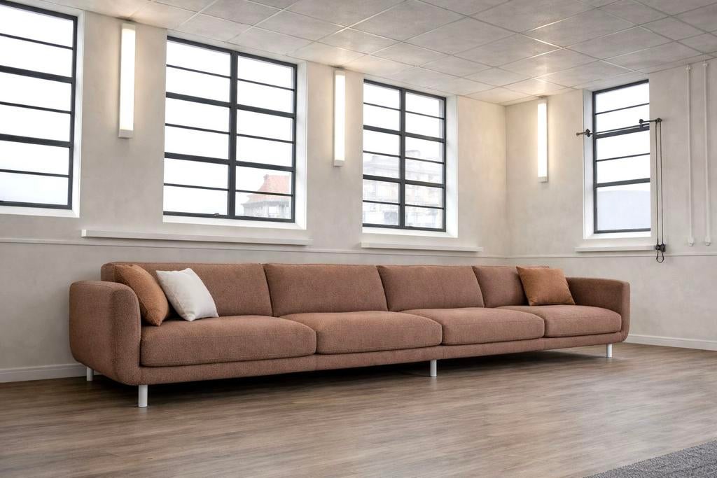 Leolux Pode Tweak lounge bank NIEUW, Huis en Inrichting, Ophalen, Nieuw, Vierpersoons of meer, Stof