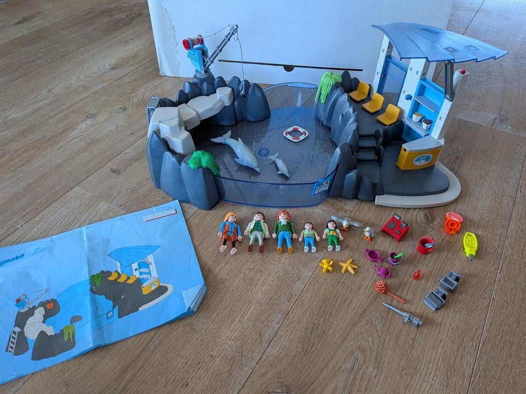 Playmobil 4468 Dolfinarium, Kinderen en Baby's, Speelgoed | Playmobil, Ophalen of Verzenden, Zo goed als nieuw