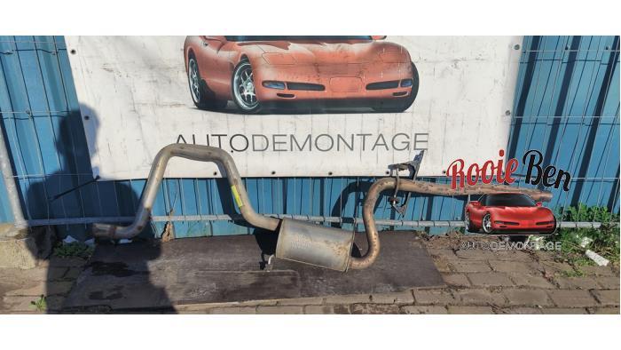 Uitlaat Einddemper van een Volkswagen Golf, Auto-onderdelen, Gebruikt, -, Volkswagen, -
