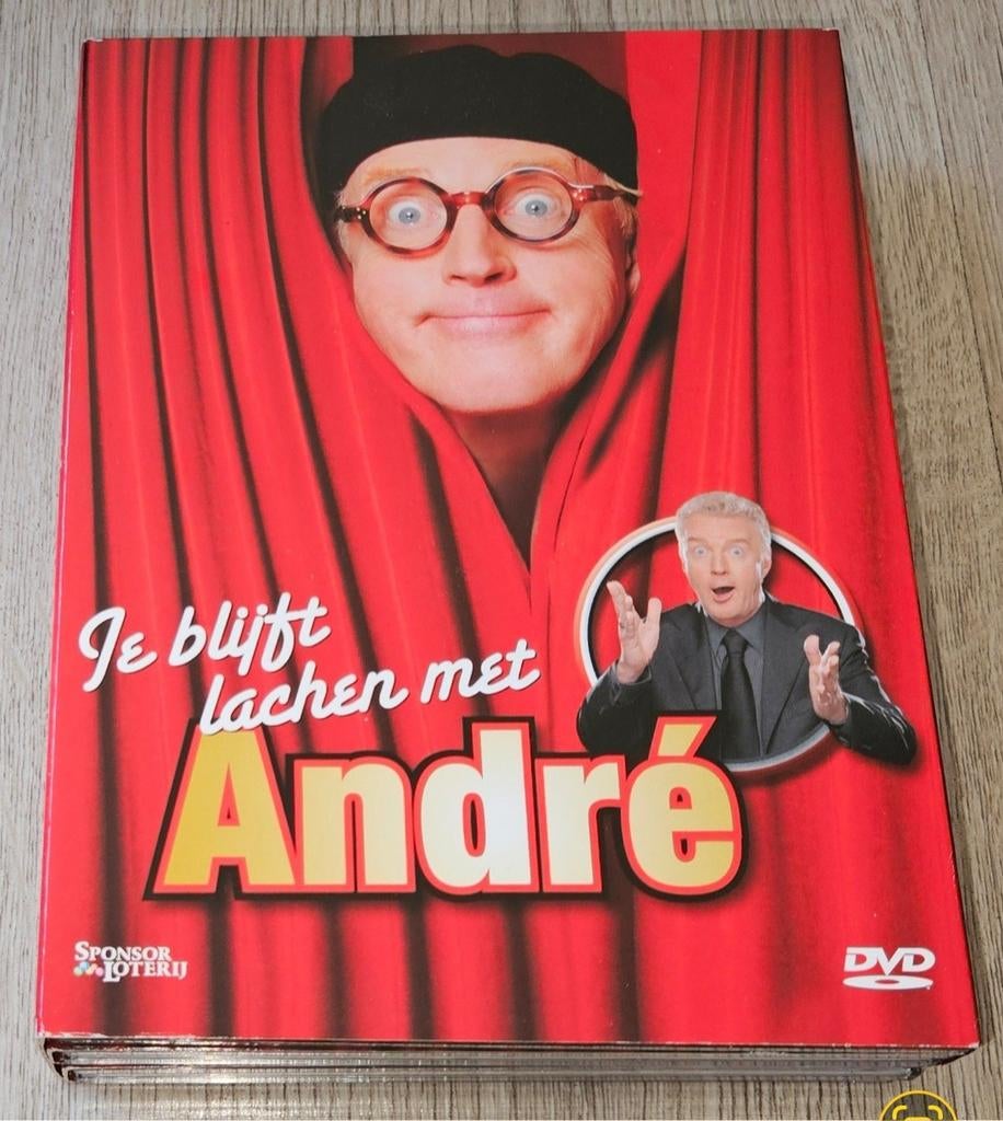 André van Duin - Je Blijft Lachen - 6DVD Boxset, Cd's en Dvd's, Dvd's | Cabaret en Sketches, Alle leeftijden, Ophalen of Verzenden