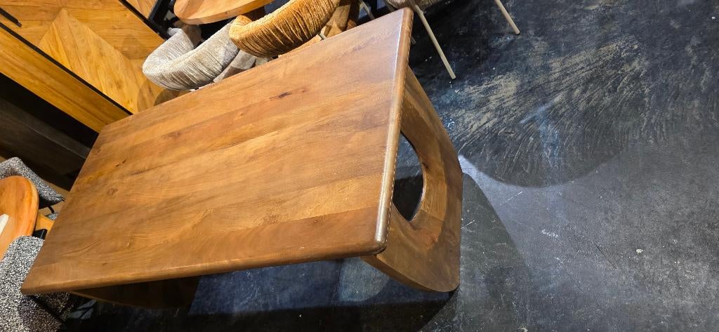 Japandi Eettafel Handai 180cm | Mangohout | Showmodel!, Bornsestraat 31, Jarameubeloutlet@hotmail.com, Zo goed als nieuw, Jara