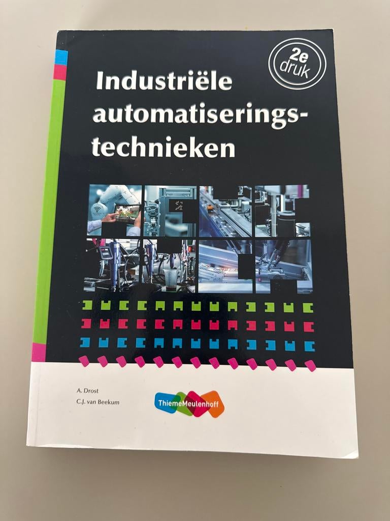 Industriële automatiseringstechnieken - 2e druk, Ophalen of Verzenden, Beta, Zo goed als nieuw, MBO