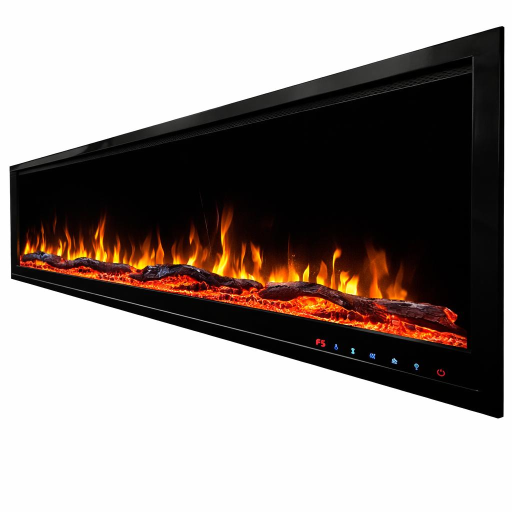 Foto 4 van Elektrische Inbouwhaard – 128cm | Luxe Design | LED
