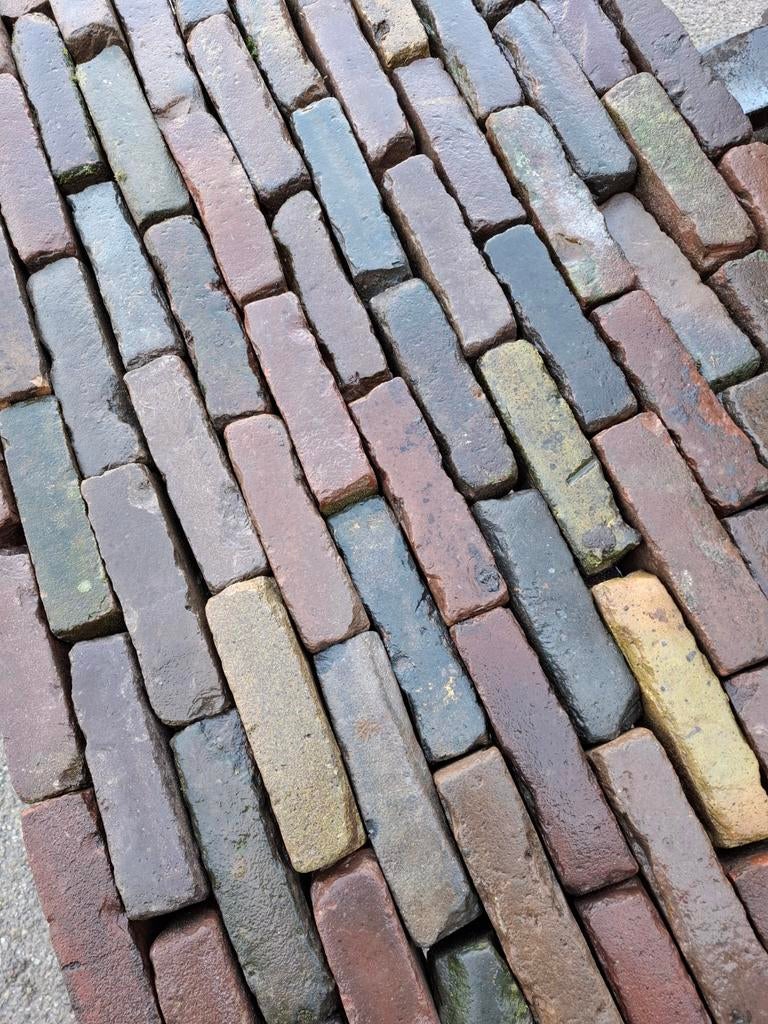 oude gebakken waaltjes alleen hele!, Tuin en Terras, Tegels en Klinkers, Gebruikt, Keramiek, Klinkers, Ophalen of Verzenden