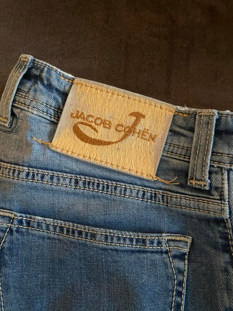 Jacob Cohen 622 Comfort - Zo goed als nieuw, Ophalen of Verzenden, Zo goed als nieuw, Blauw, W33 - W34 (confectie 48/50)