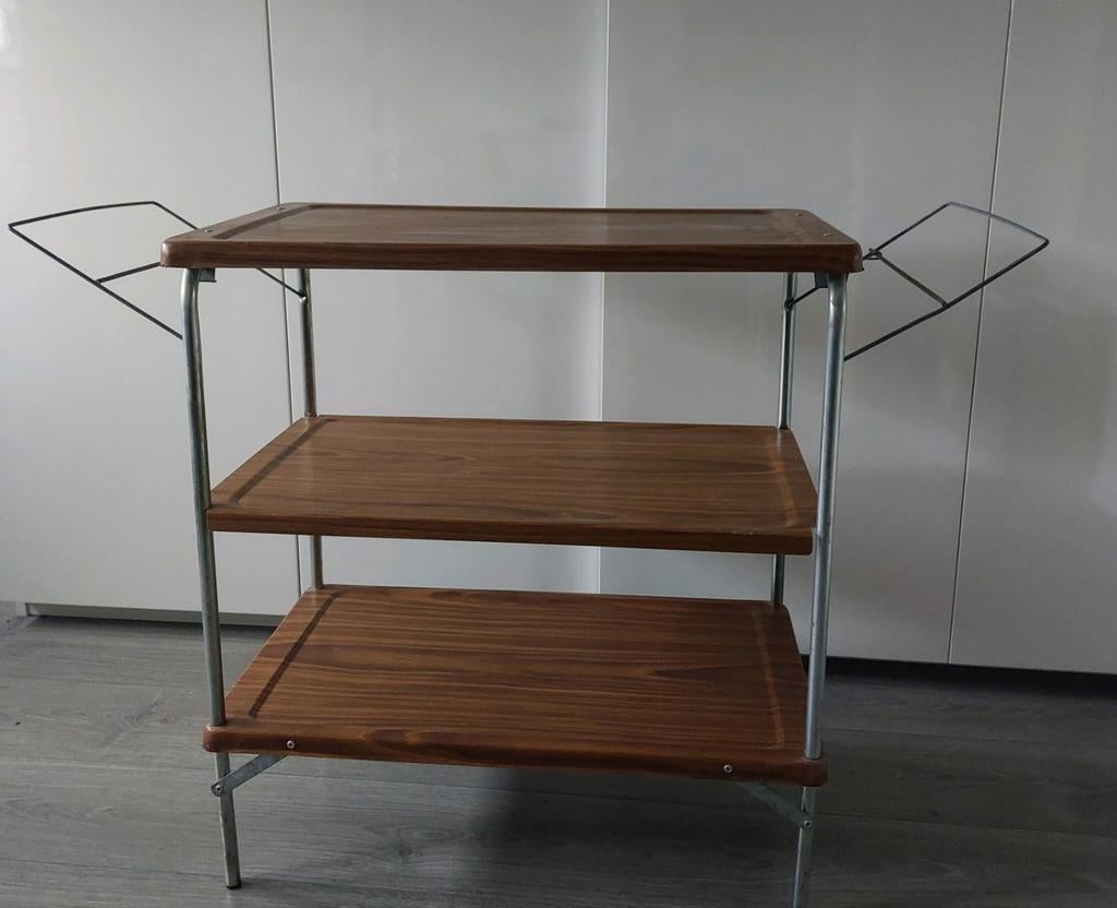 Vintage kastje met 3 lagen, Ophalen