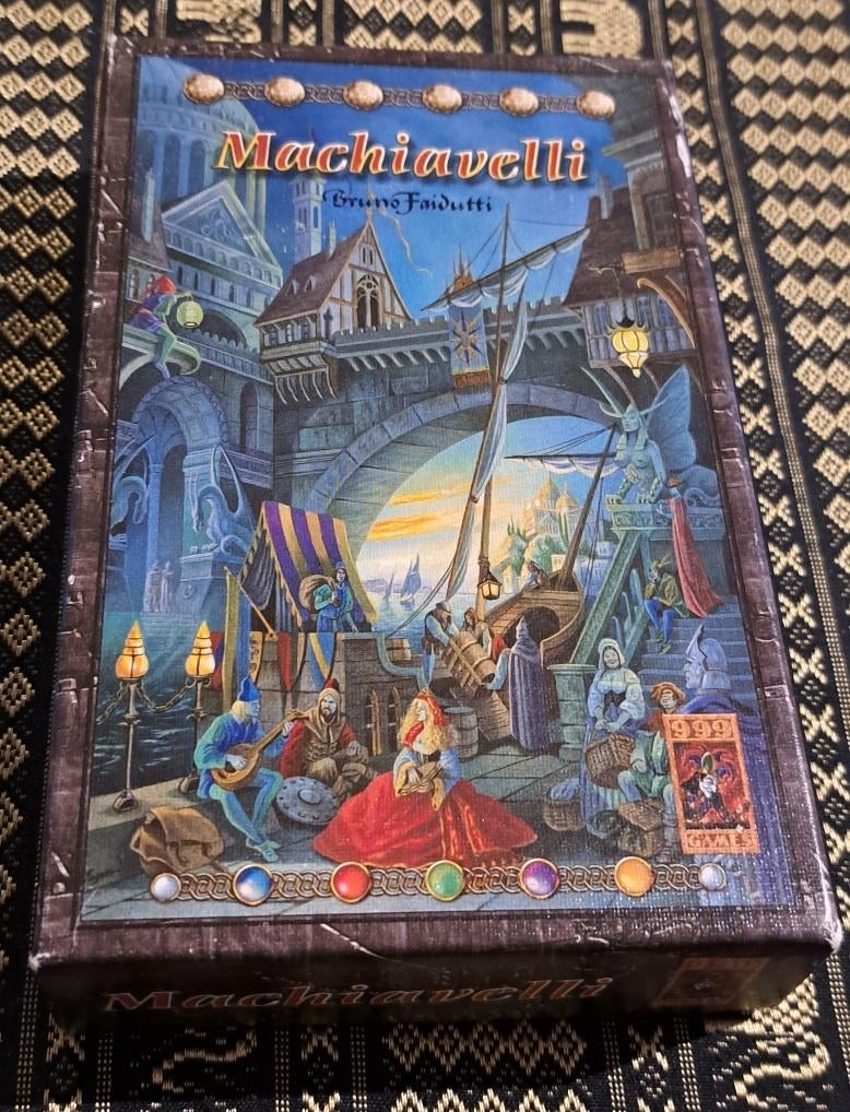 Machiavelli Spannend kaartspel 999 games, Vijf spelers of meer, Ophalen of Verzenden, Gebruikt, 999 Games