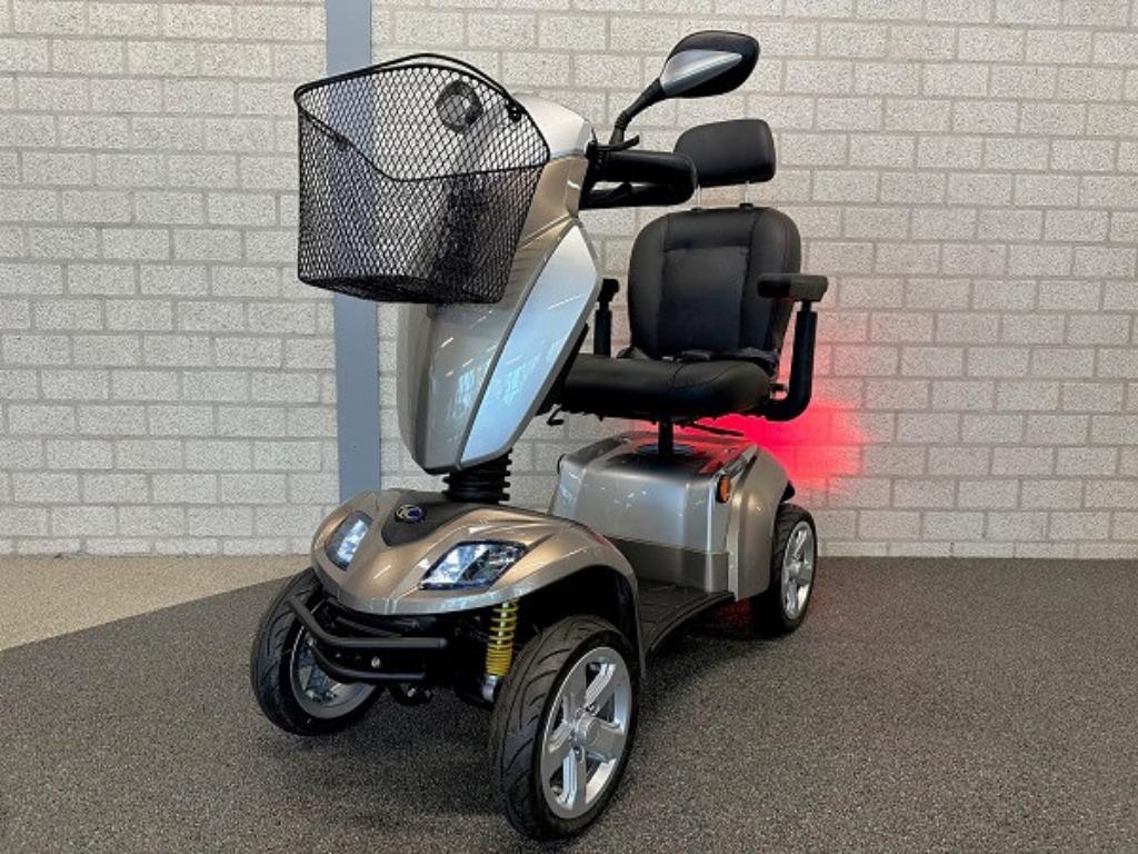Kymco Agility scootmobiel incl. mandje (2023 DEMO voertuig), Verzenden, Kymco, Zo goed als nieuw, 36 t/m 45 km