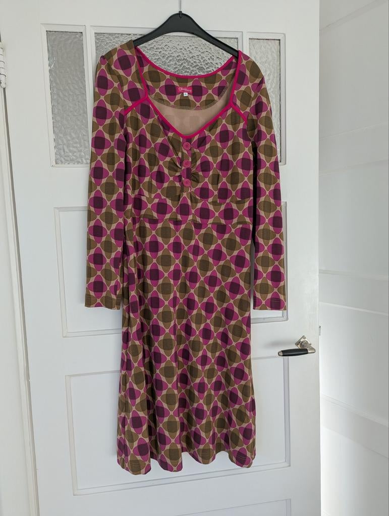 Tante Betsy maat L, Kleding | Dames, Jurken, Zo goed als nieuw, Knielengte, Verzenden