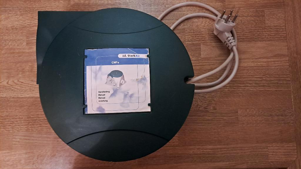 GEREVISEERDE Stork Air Comfofan CMFe  R Ventilator, Doe-het-zelf en Verbouw, Ventilatie en Afzuiging, Ophalen of Verzenden, Zo goed als nieuw