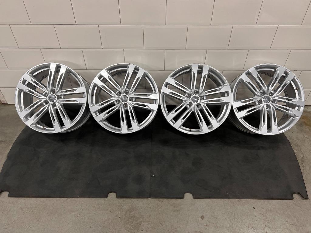 Audi A6 / S6 21 inch velgen, Ophalen, Gebruikt, Velg(en), 21 inch