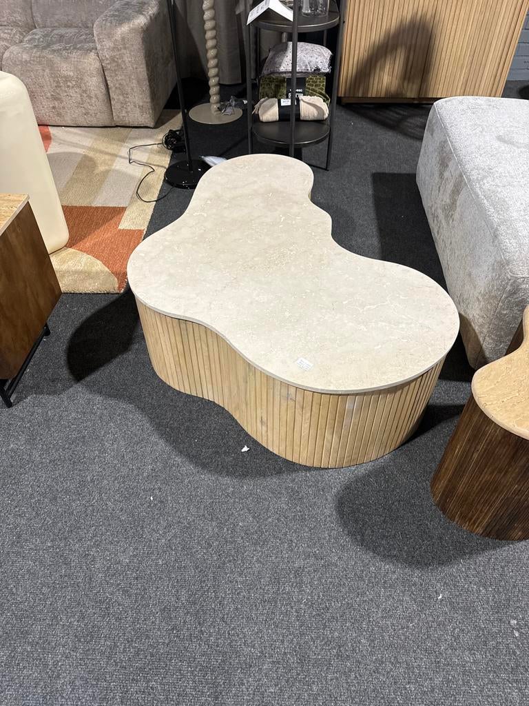 Eleonora Kira Salontafel - Showmodel met korting!, Huis en Inrichting, Tafels | Salontafels, Gebruikt, Minder dan 50 cm, 50 tot 100 cm