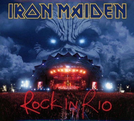 Iron Maiden - Rock In Rio  Originele 2CD Nieuw in Folie., Ophalen of Verzenden, Nieuw in verpakking, Boxset