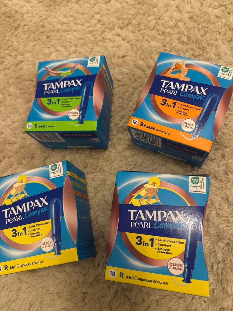 Tampax tampons - Nieuw in doos of los, Ophalen of Verzenden, Nieuw, Overige typen