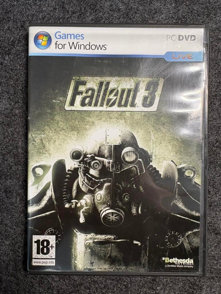 Fallout 3 PC DVD - Klassieker uit 2008, Spelcomputers en Games, Games | Pc, Avontuur en Actie, Vanaf 18 jaar, Verzenden, 1 speler