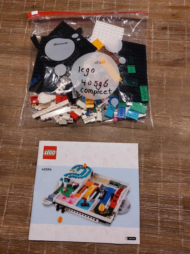 Lego knikkerbaan 40596 te koop, Ophalen of Verzenden, Zo goed als nieuw, Complete set, Lego