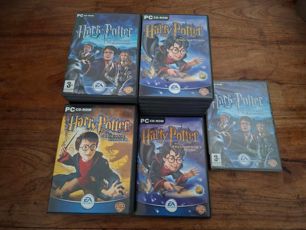 Harry Potter pc spellen cdrom, Avontuur en Actie, 1 speler, Ophalen of Verzenden, Zo goed als nieuw
