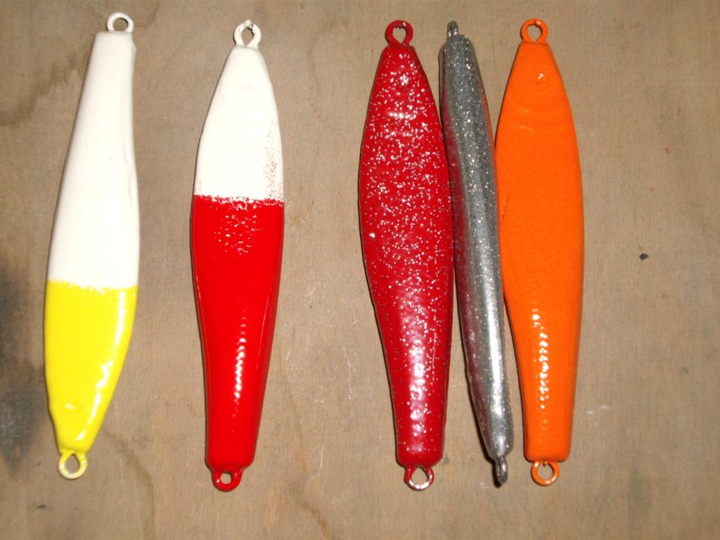 Jensens pilkers tussen 80 en 350gr ( in 3 modellen ), Ophalen of Verzenden, Nieuw, Dobber of Lood