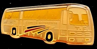 T.F bus pin- Comite Enterprice, Ophalen of Verzenden, Nieuw, Transport, Speldje of Pin