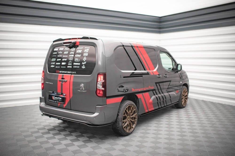 Voorlip spoiler sideskirt diffuser lip - Peugeot Partner 18+, Ophalen of Verzenden