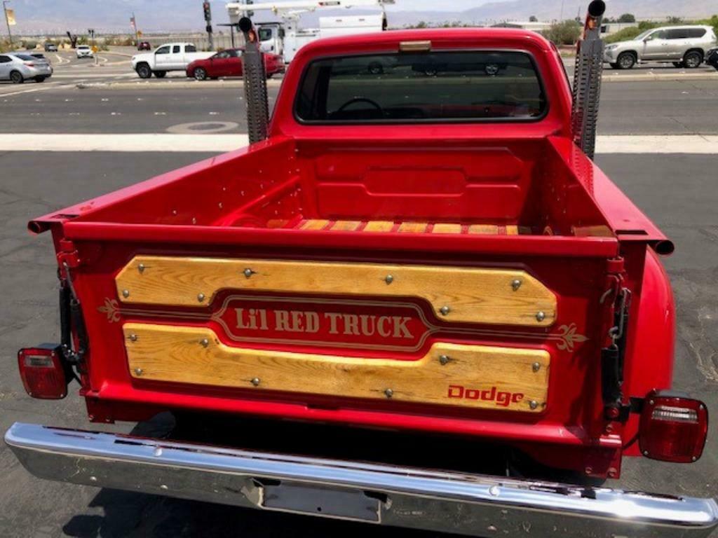 dodge little red truck, foto 3