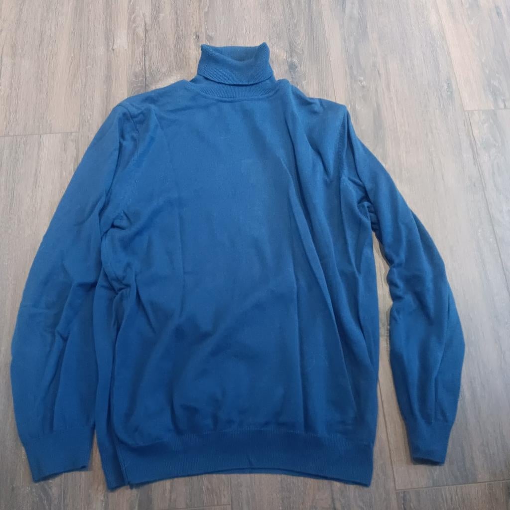 Blauwe coltrui - Maat XL, Kleding | Heren, Dio Rise, Blauw, Maat 56/58 (XL), Ophalen of Verzenden