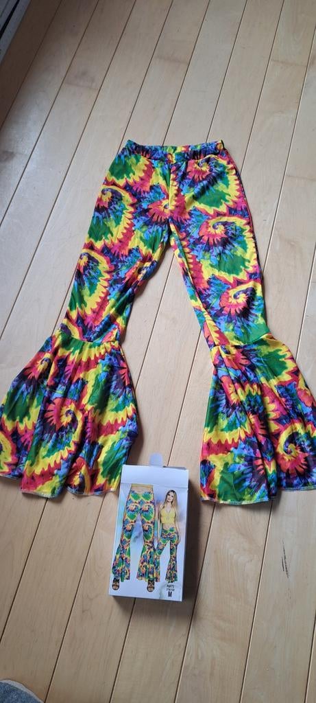 Flower power / hippy broek maat 40, Kinderen en Baby's, Ophalen of Verzenden, Zo goed als nieuw, Meisje