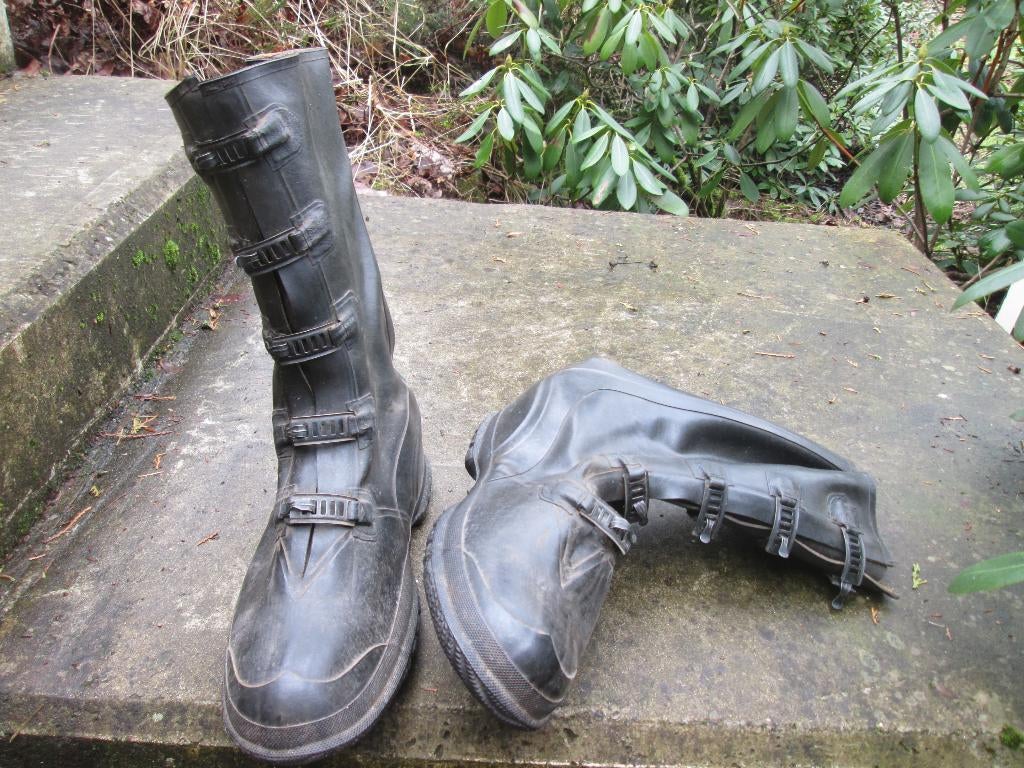 Amerikaanse USN rubberen overschoenen United States Navy.TOP, Ophalen of Verzenden, Landmacht, Nederland, Embleem of Badge