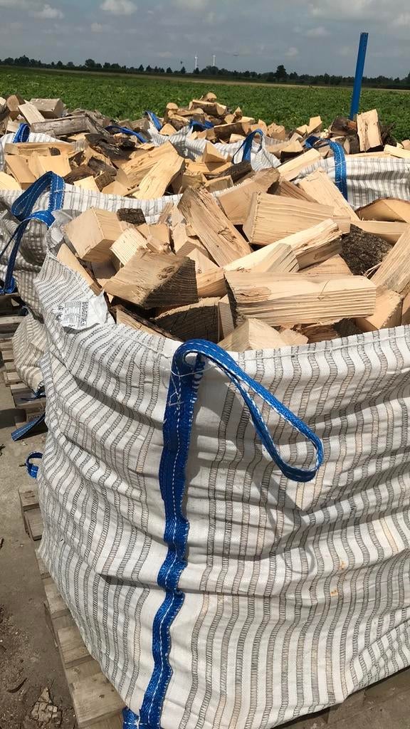 Haardhout, brandhout, essenhout, Tuin en Terras, Haardhout, 3 tot 6 m³, Ophalen, Blokken