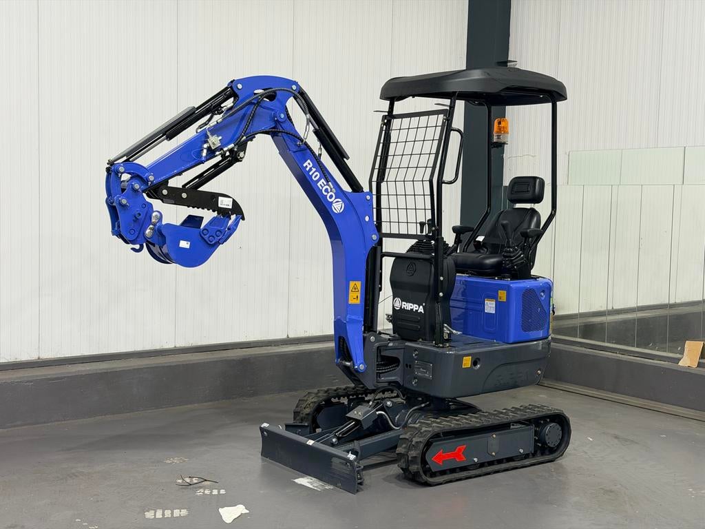 OP VOORRAAD Rippa R10-6 ECO Graafmachine|Excavator|Swingarms, Zakelijke goederen, Machines en Bouw | Kranen en Graafmachines, Ophalen of Verzenden
