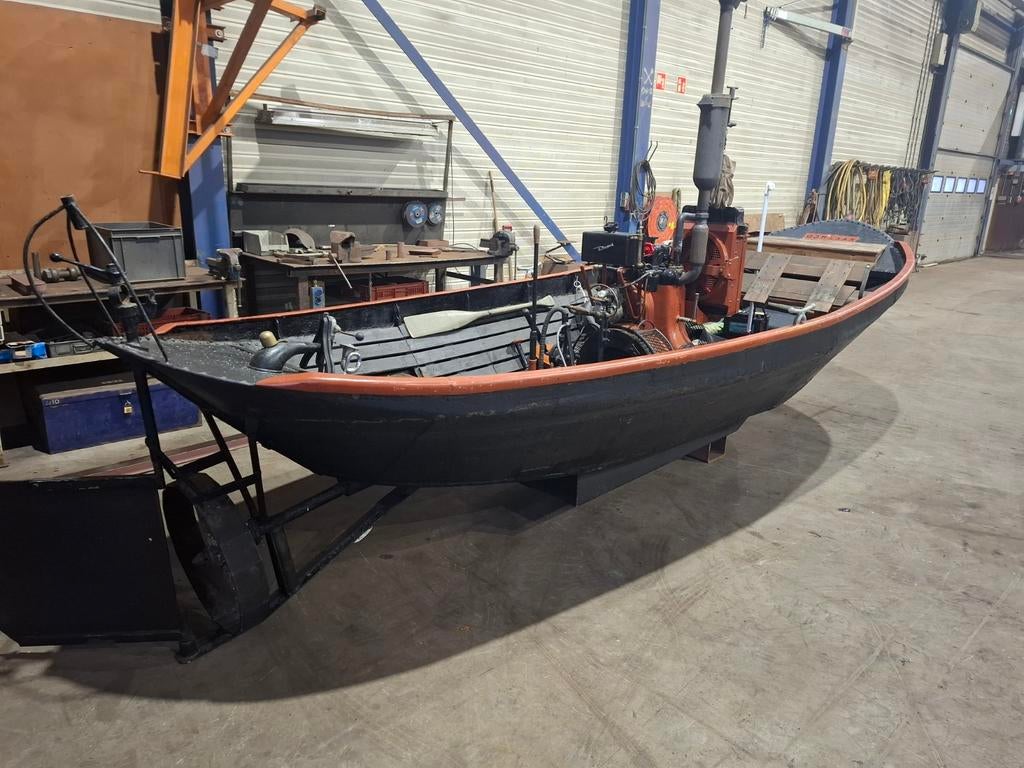 Tuindersflat 6m - Nieuwe Samova motor - Zeer goede staat!, Ophalen of Verzenden, Zo goed als nieuw