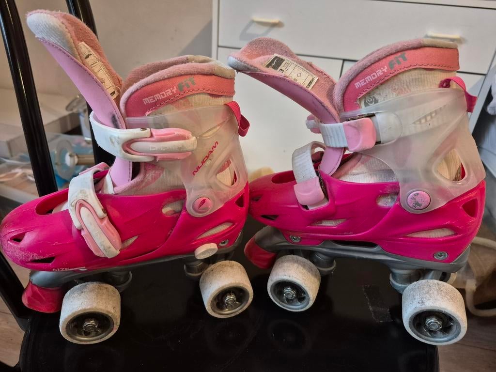 Nijdam verstelbare rolschaatsen maat 30-33, Ophalen of Verzenden, Verstelbaar, Gebruikt, Kinderen
