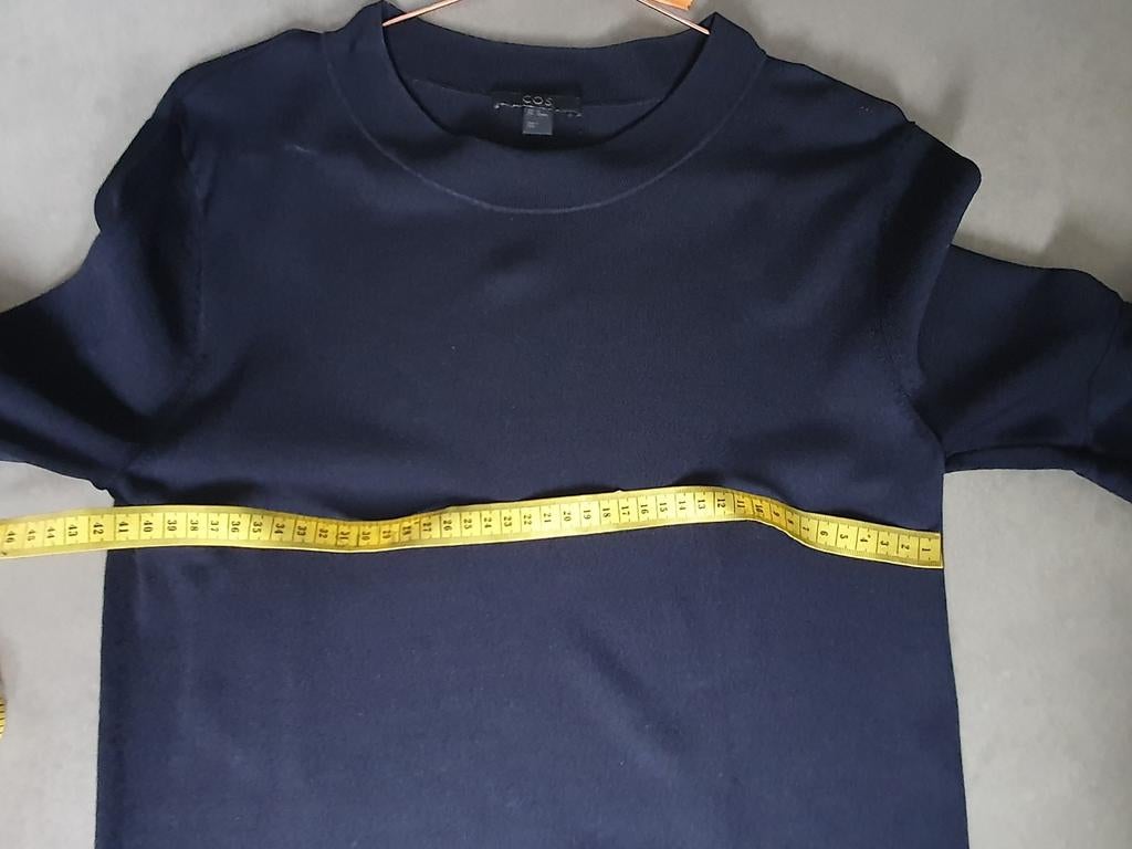 Cos jurk, COS, Blauw, Ophalen of Verzenden, Zo goed als nieuw
