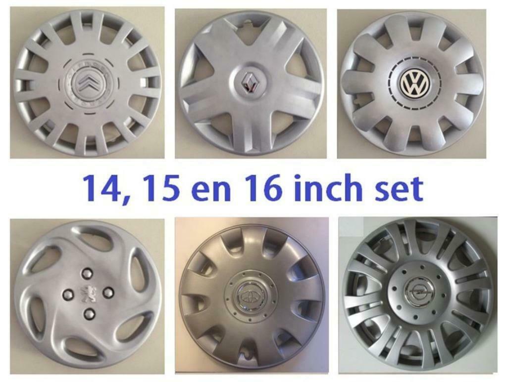 Wieldoppen Citroën, Renault, VW, Peugeot, Opel, Toyota etc, Velg(en), 16 inch, Nieuw, Ophalen of Verzenden