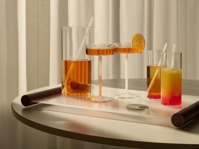 Sabine Marcelis for IKEA VARMBLIXT Glass Tray, Ophalen of Verzenden, Zo goed als nieuw, Rechthoekig, Overige materialen