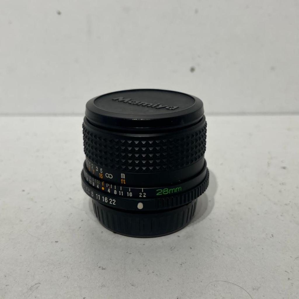 Mamiya-sekor E 1:35 1=28mm Lens, Ophalen of Verzenden, Gebruikt, Groothoeklens