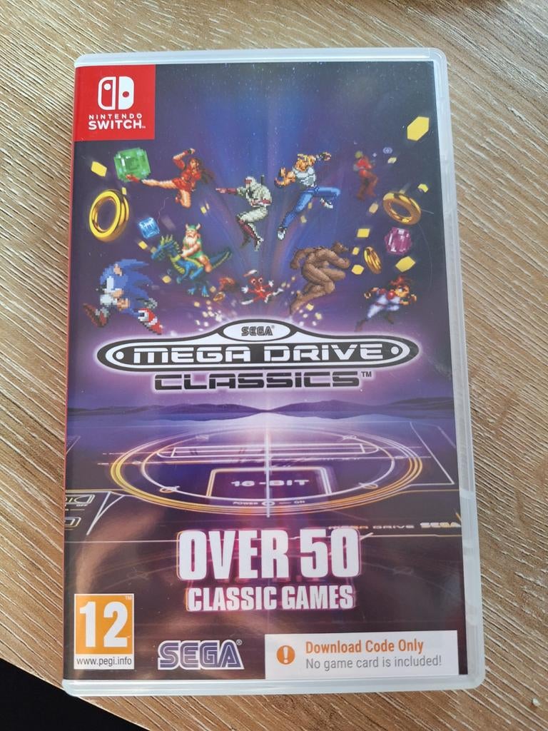 SEGA Mega Drive Classics - Nintendo Switch ongebruikt, Spelcomputers en Games, Games | Nintendo Switch, Nieuw, Avontuur en Actie