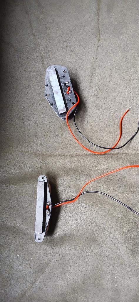 Telecaster pickups, Ophalen, Elektrische gitaar