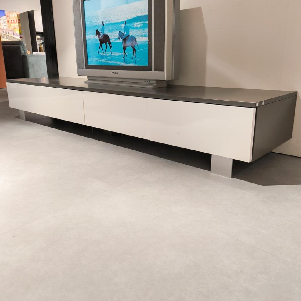 NIEUW: Tv-meubel Nadal Grijs, Ophalen, Nieuw, 200 cm of meer, Minder dan 100 cm