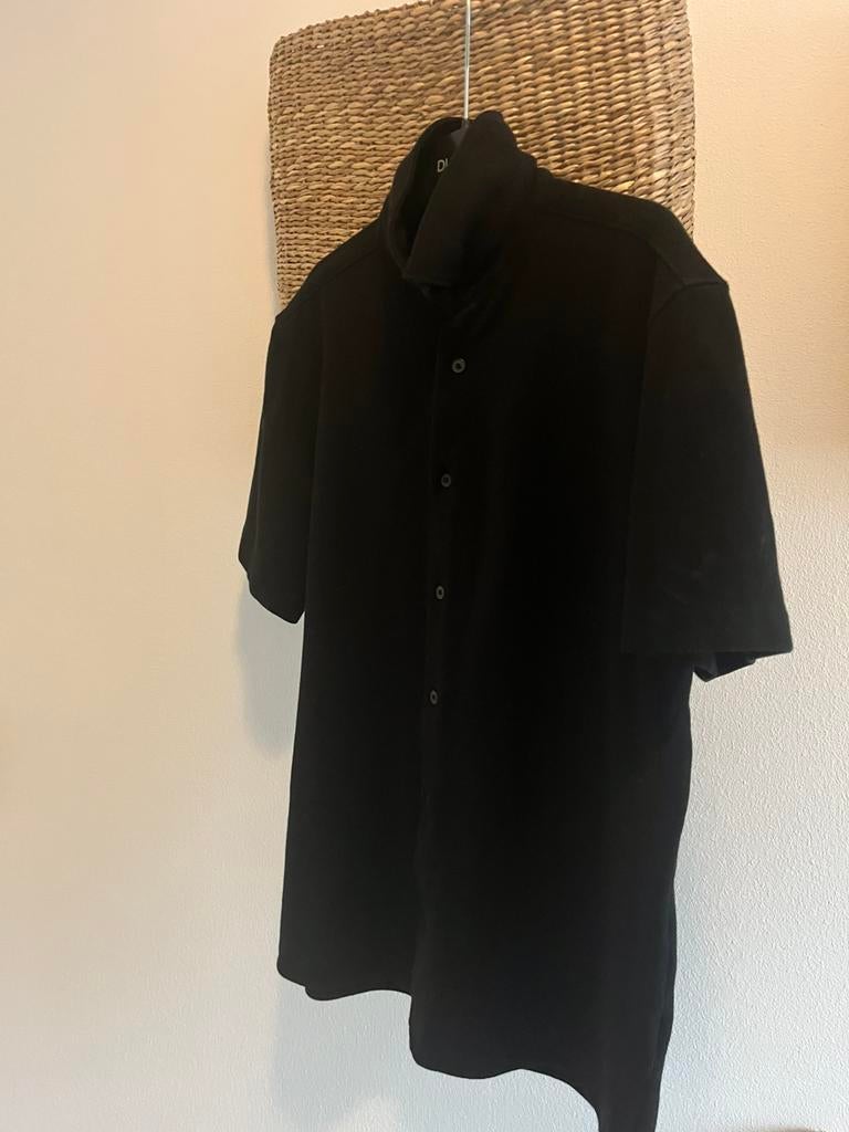 Polo zwart regular fit M, Ophalen of Verzenden, Zo goed als nieuw, Maat 48/50 (M), Zwart
