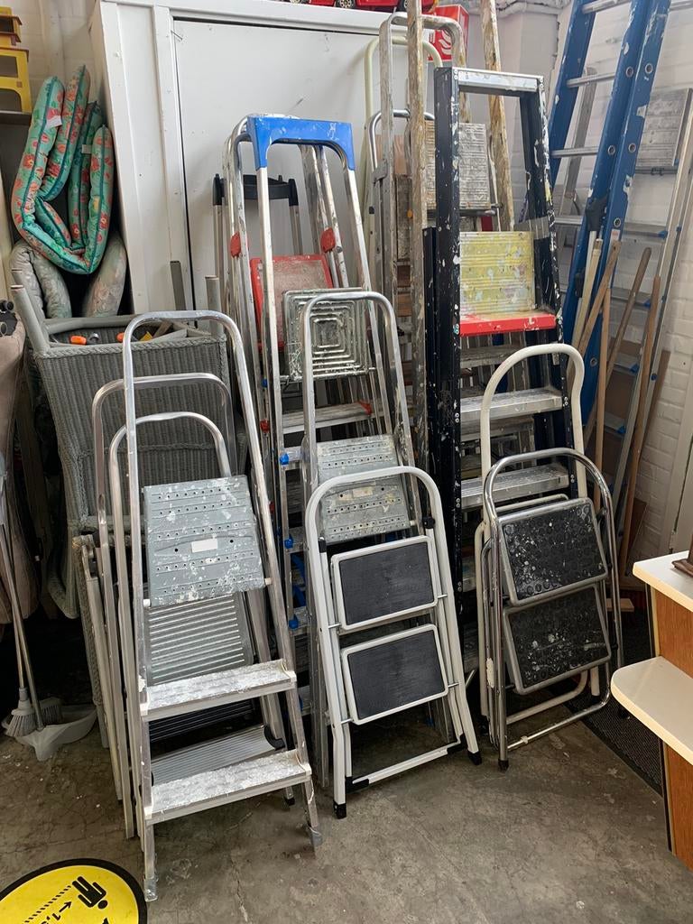 Trap diversen huishoud keuken trappen en ladders, Ophalen of Verzenden, Zo goed als nieuw, Trap