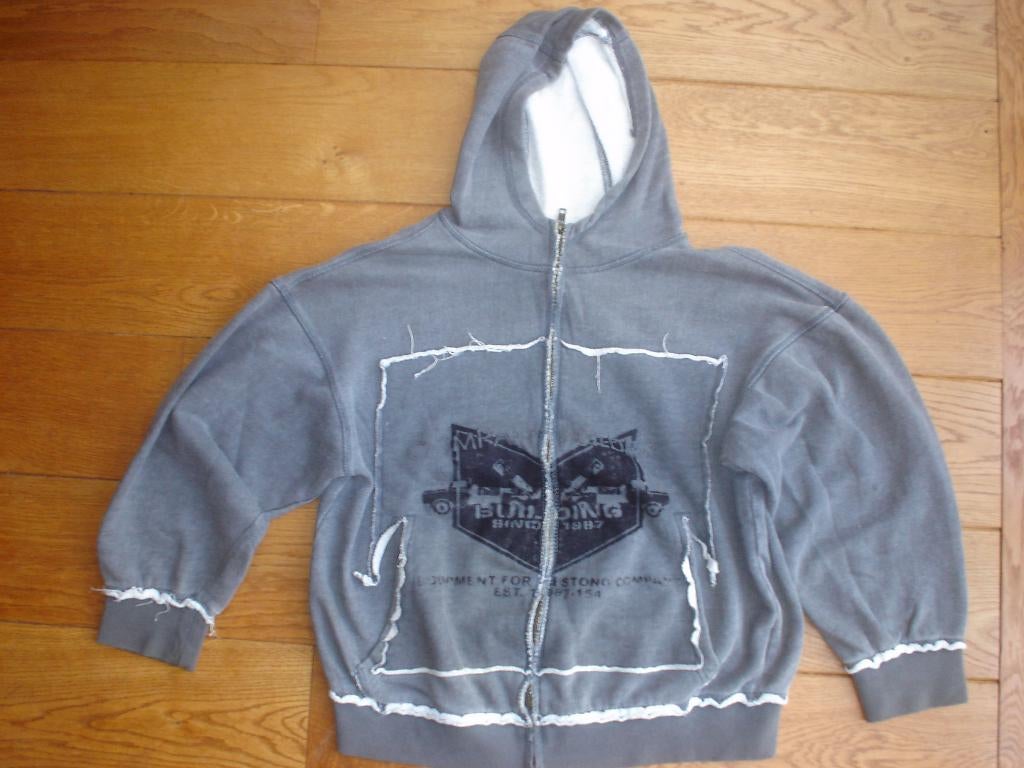 grijs vest, Buffoon, maat 152, Buffoon, Gebruikt, Verzenden, Trui of Vest