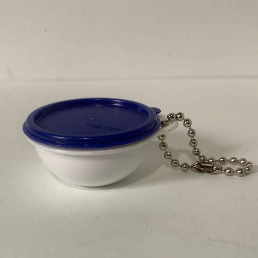 Miniatuur Tupperware Sleutelhanger VINTAGE mini, Ophalen of Verzenden, Zo goed als nieuw, Overige typen