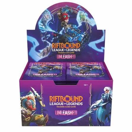 PRE ORDER Riftbound unleashed (set 3), Ophalen of Verzenden, Zo goed als nieuw, Boosterbox