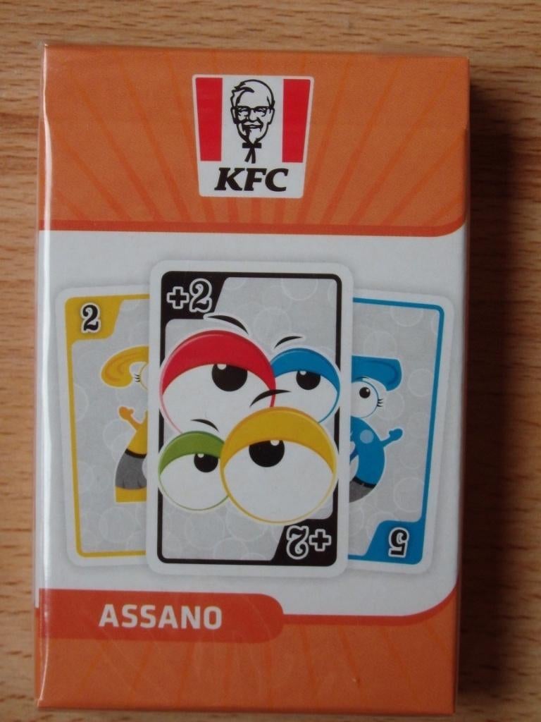 Nieuw kaartspel Assano van de KFC, Ophalen, Nieuw, Cartamundi