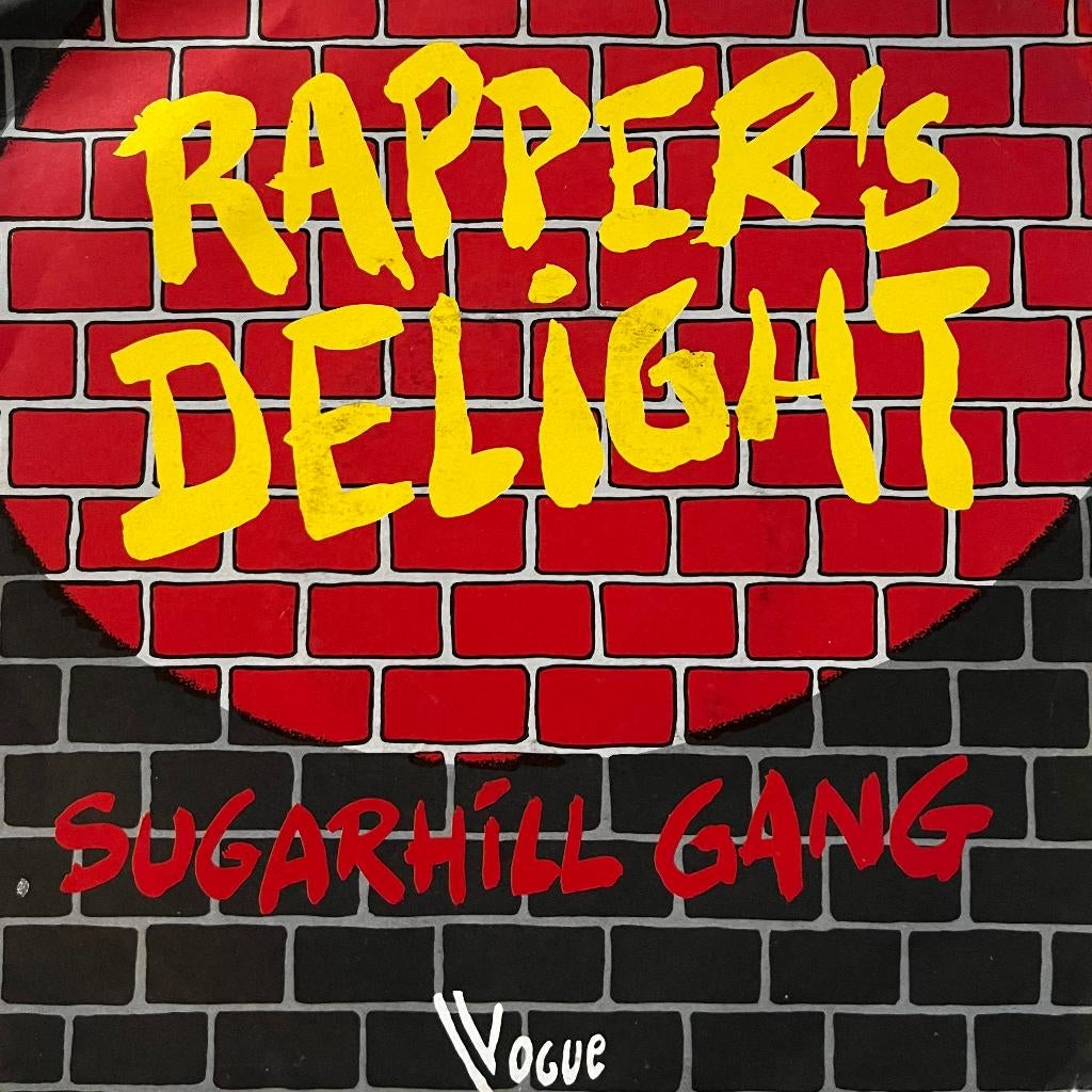 Sugarhill Gang - Rapper's delight, Cd's en Dvd's, Vinyl Singles, Gebruikt, Beschermende buitenhoes, Fotohoes, Single, 1970 - 1979