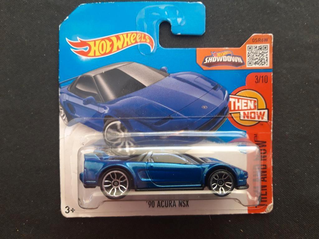 Honda Acura NSX 1990 blauw - Hotwheels serie 2016, Ophalen of Verzenden, Nieuw, Auto