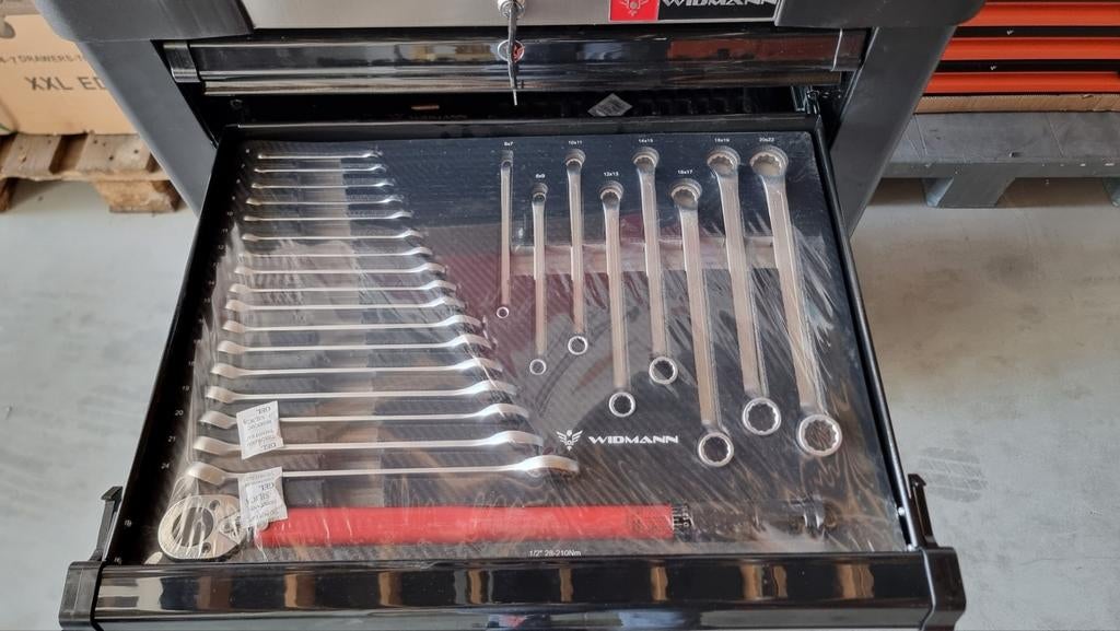 widmann gereedschapwagen 7 laden waarvan 6 laden gevuld, Ophalen of Verzenden, Gevuld, Nieuw